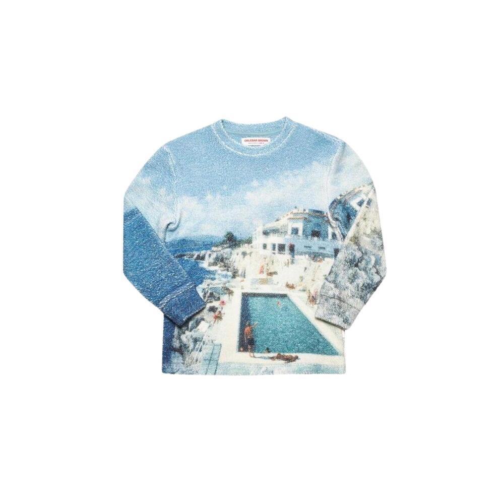 NEW ORLEBAR BROWN boy's ritchie top in roc pool